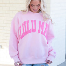 Load image into Gallery viewer, LULU MAC SWEATSHIRT LT PINK/PINK PUFF
