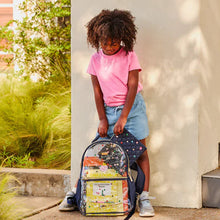 Load image into Gallery viewer, BEJEWELED CLEAR VINYL BACKPACK - LARGE
