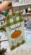 Load and play video in Gallery viewer, REVERSIBLE FALL THANKGIVING / CHRISTMAS DECOR
