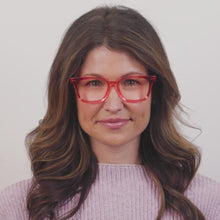 Load and play video in Gallery viewer, PEEPERS READERS TIKI - RED +2.75
