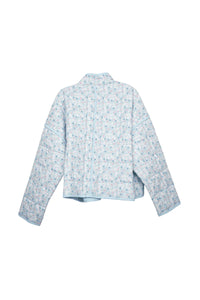 DAINTY FLORAL QUILTED JACKET