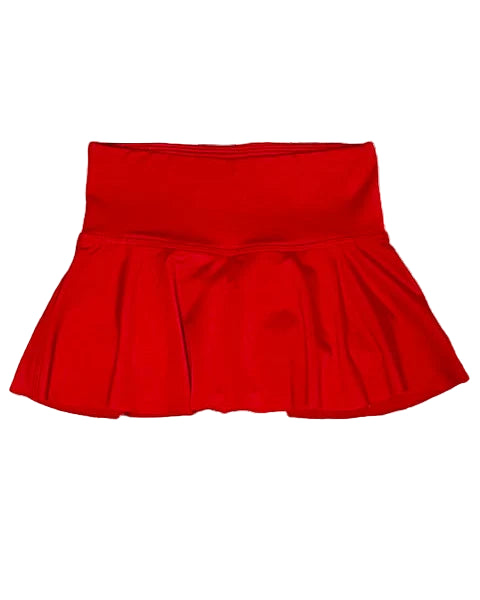COURT SKORT - RED