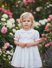 Load image into Gallery viewer, JULIETTE DRESS RIBBON AND ROSES
