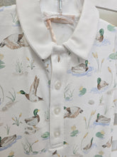 Load image into Gallery viewer, MALLARD DUCK PRINTED ROMPER
