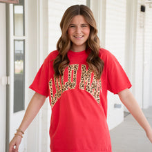 Load image into Gallery viewer, LULU MAC LEOPARD TEE - PAPRIKA
