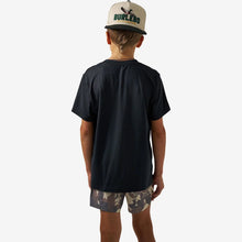 Load image into Gallery viewer, YOUTH BURLEBO GO TO TEE - BLACK AND CLASSIC DEER CAMO

