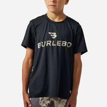Load image into Gallery viewer, YOUTH BURLEBO GO TO TEE - BLACK AND CLASSIC DEER CAMO
