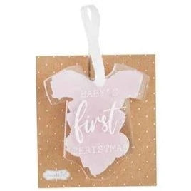 BABY'S FIRST CHRISTMAS ACRYLIC ORNAMENT