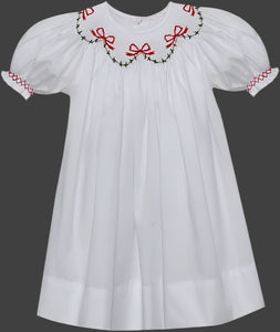 CATE CHRISTMAS RIBBON DRESS