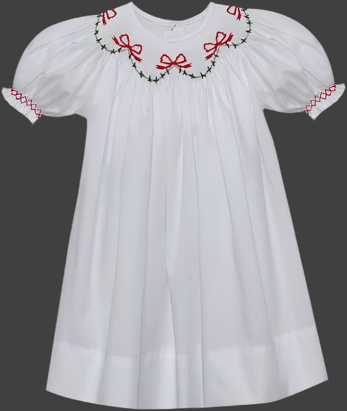 CATE CHRISTMAS RIBBON DRESS