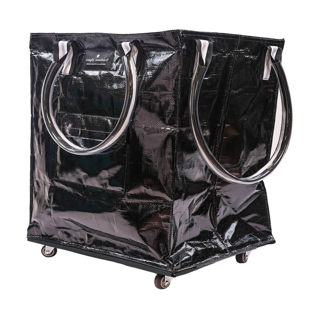 ROLLING TOTE - BLACK