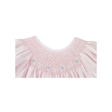 Load image into Gallery viewer, PINK ROSETTE DRESS/BONNET
