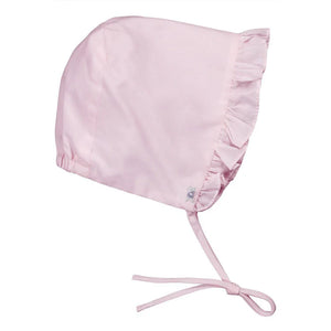 PINK ROSETTE DRESS/BONNET