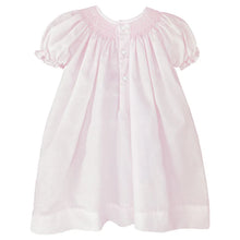 Load image into Gallery viewer, PINK ROSETTE DRESS/BONNET
