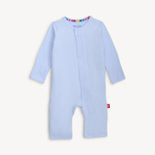 Load image into Gallery viewer, MAGNETIC CONVERTIBLE COVERALL-BABY BLUE
