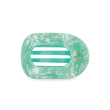 Load image into Gallery viewer, TELETIES ROUND FLAT HAIR CLIP / LARGE SPRING SPLASH
