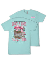 Load image into Gallery viewer, SIMPLY SOUTHERN BOOKS  AND BOWS TEE
