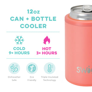 SWIG COMBO COOLER - CORAL / 12oz