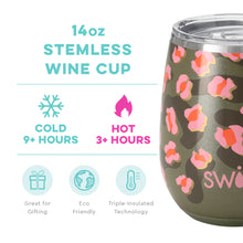 Load image into Gallery viewer, SWIG 14 OZ. STEMLESS STAINLESS STEEL CUP-ON THE PROWL
