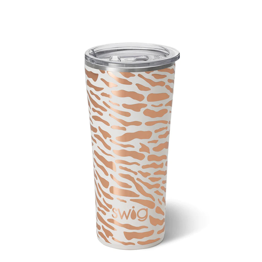 SWIG 22 OZ TUMBLER-GLAMAZON ROSE