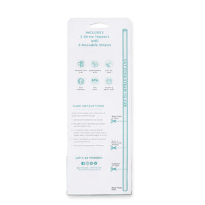 SWIG STRAW TOPPER SET - OCEAN