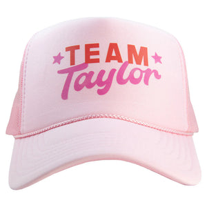 TEAM TAYLOR FOAM TRUCKER HAT