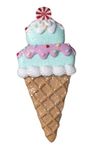 Load image into Gallery viewer, CLAY DOUGH ICE CREAM ORNAMENTS
