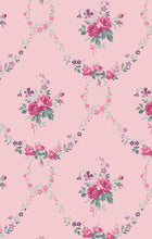 Load image into Gallery viewer, GARDEN ROSE TRELLIS SMOCKED ROMPER
