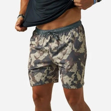 Load image into Gallery viewer, BURLEBO ATHLETIC SHORT - SPLATTER CAMO
