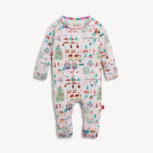 Load image into Gallery viewer, MAGNETIC MODEL CONVERTIBLE COVERALL - WINTER VILLAGE
