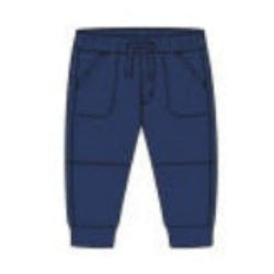 FRENCH TERRY JOGGER - NAVY