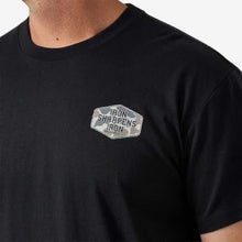 Load image into Gallery viewer, BURLEBO IRON SHARPEN IRON TEE - BLACK
