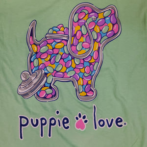 PUPPIE LOVE JELLY BEAN PUP TEE