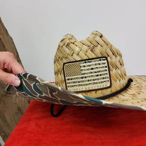 SS STRAW HAT - CAMO