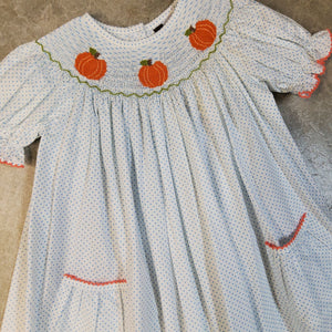 PUMPKIN SMOCKED BISHOP