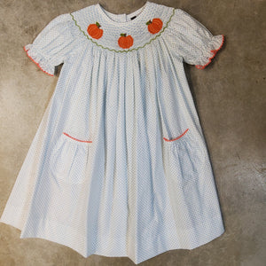 PUMPKIN SMOCKED BISHOP