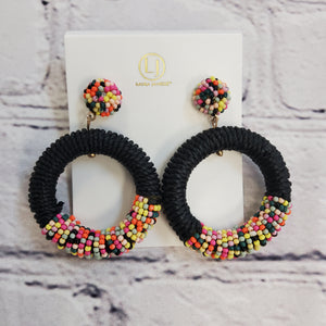 COLORFUL BEADS EARRINGS