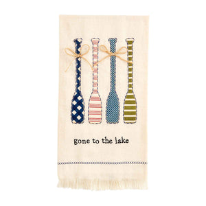 GONE TO THE LAKE TOWEL