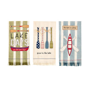 GONE TO THE LAKE TOWEL