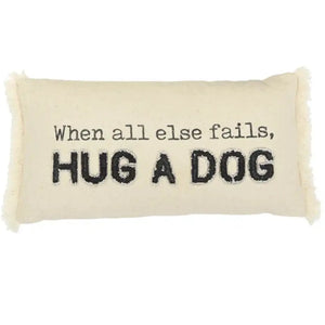 WASHED CANVAS DOG PILLOW