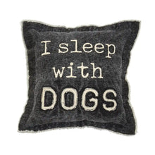Load image into Gallery viewer, WASHED CANVAS DOG PILLOW
