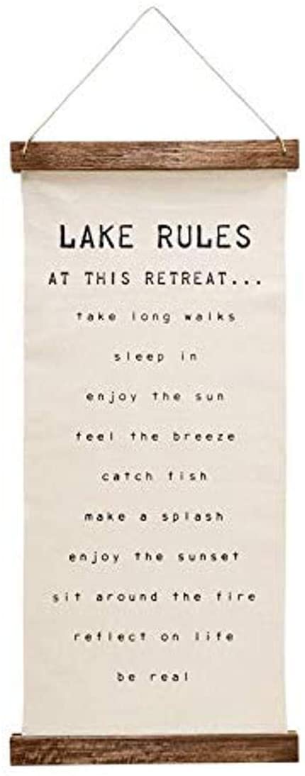 LAKE RULES CANVAS