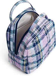 VERA BRADLEY LUNCH BUNCH AMETHYST PLAID