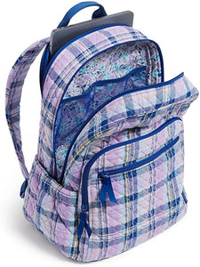 Vera Bradley Campus Backpack, Amethyst Plaid