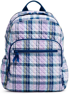 Vera Bradley Campus Backpack, Amethyst Plaid