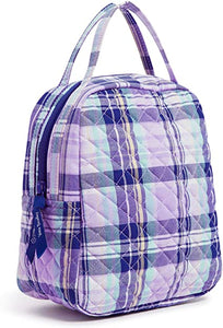 VERA BRADLEY LUNCH BUNCH AMETHYST PLAID