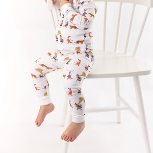 ORANGE & BLUE PARADE LOUNGEWEAR