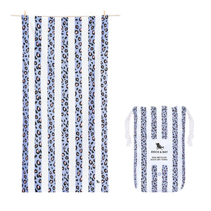 Dock & Bay Quick Dry Towels Kids LIVELY LEOPA