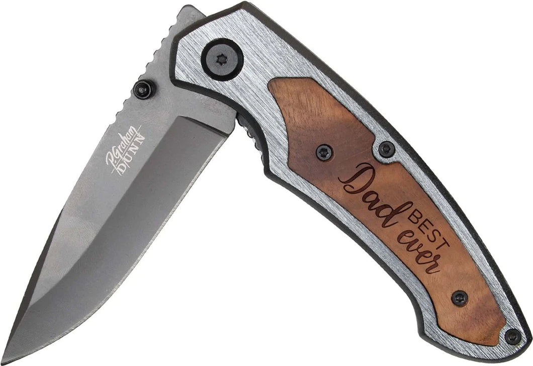 ENGRAVED POCKET KNIFE