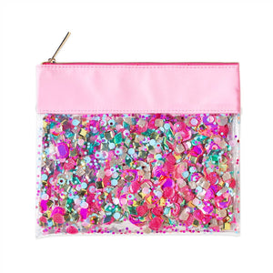 THINK PINK CONFETTI EVERTHING POUCH